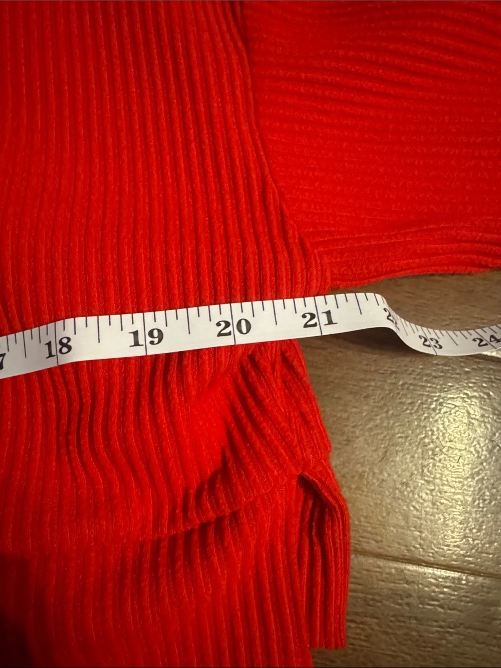 ALO Yoga Muse Hoodie Cropped Ribbed Scarlet Red Size Small